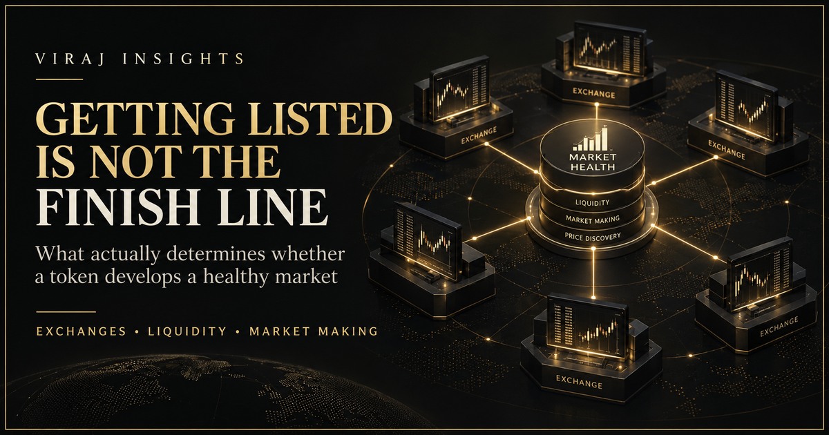 Getting Listed Is Not the Finish Line — Viraj Insights